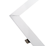 Einbaurahmen für 120x30 LED Panel | weiß | Express Click&Connect