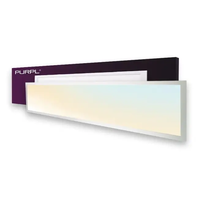 PURPL LED Panel | 120x30 cm | CCT | 38W | 100 lm/W / 3800lm | UGR<19