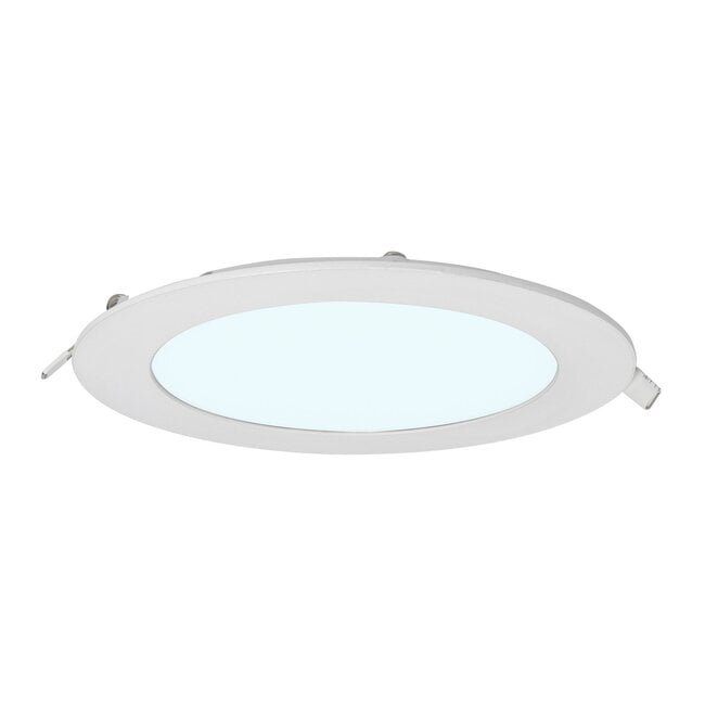 PURPL LED Einbaustrahler | 12W | Ø170mm | Kaltweiß 6000K | IP40 | Rund | Weiß