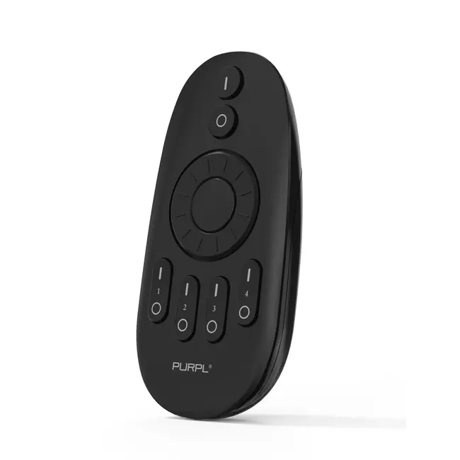 MiBoxer/Mi-Light 2.4 GHz Fernbedienung | Single White/CCT | 4-Zonen | Schwarz | FUT006