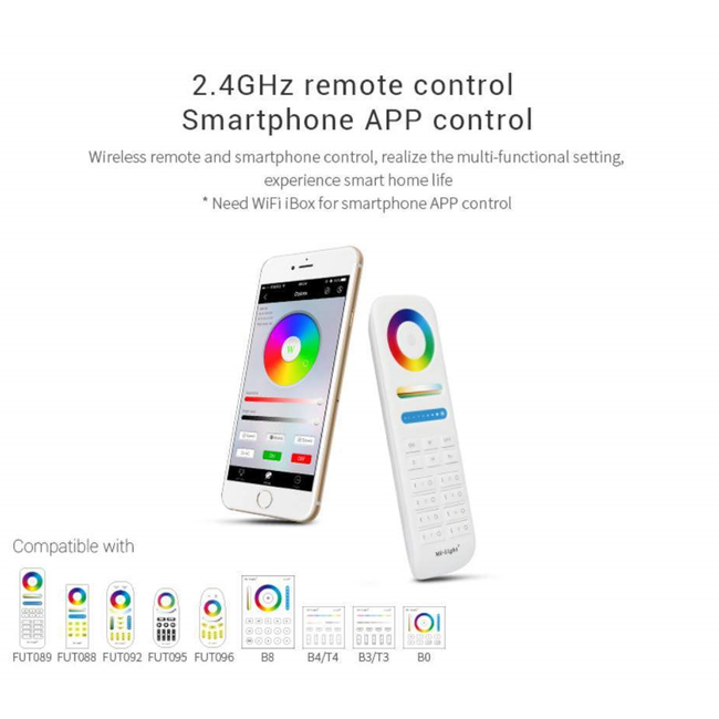 Smarte 2,4Ghz LED Gartenlampe | 9W | RGB+CCT | wetterfest - IP65 | schwarz | Mixboxer FUTC02