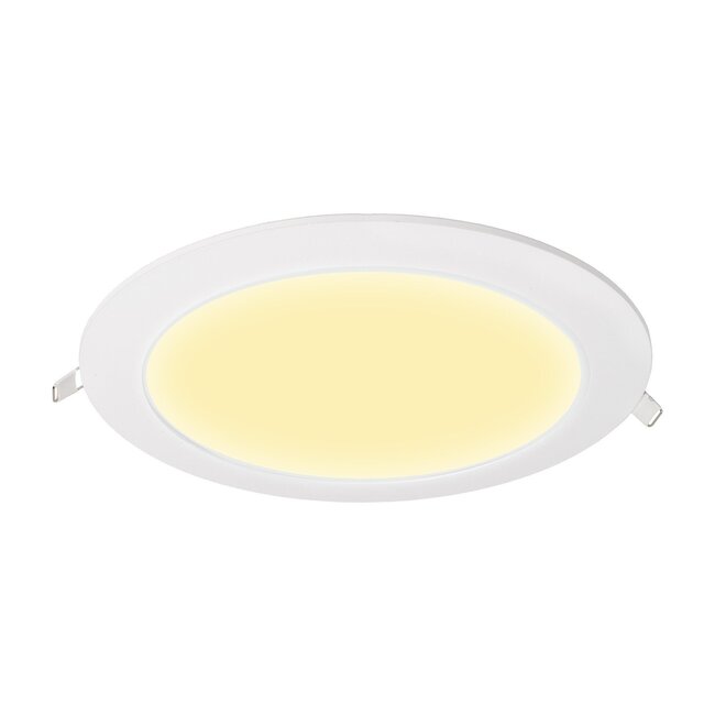 PURPL LED Einbaustrahler | 12W | ø170mm | 3000K warmweiß | IP40 | rund | weiß