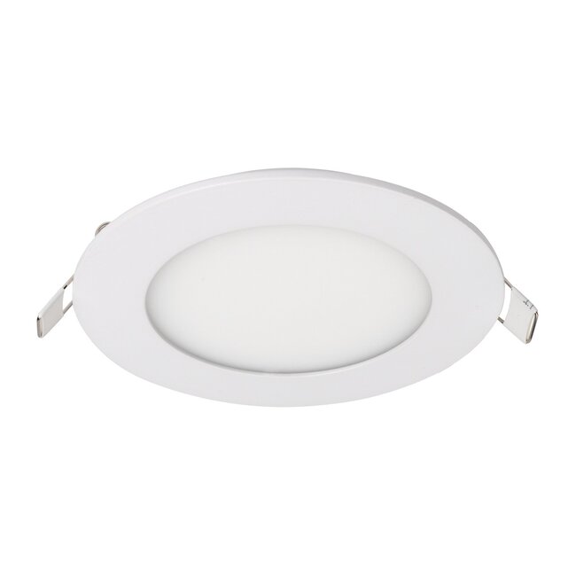 PURPL LED Einbaustrahler | 6W | Ø120mm | Neutralweiß 4000K | IP40 | Rund | Weiß