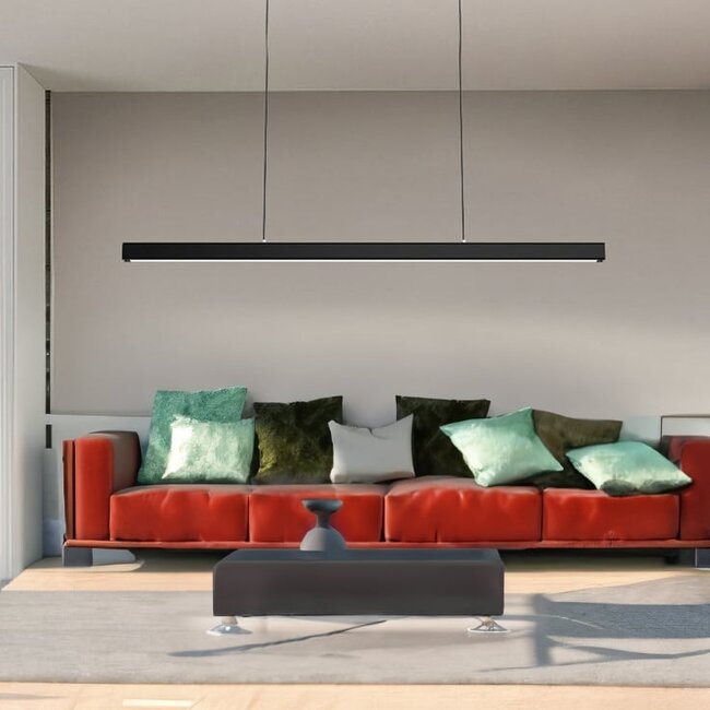 PURPL LED-Linearleuchte CCT | Deckenhalterung