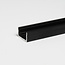 PURPL LED Streifen Profil | 1,5m x 20x20mm | Aufputzmontage | Schwarz