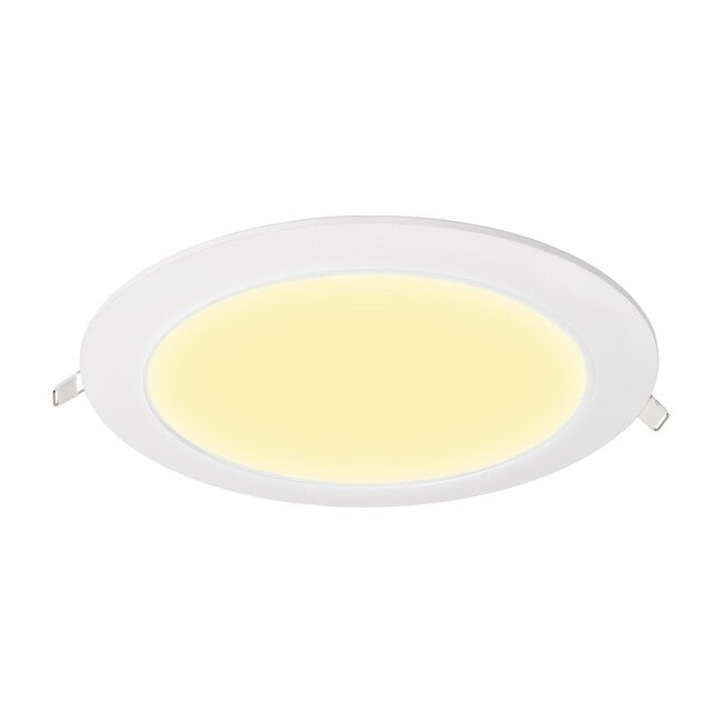 PURPL LED Einbaustrahler | 24W | Ø240mm | Warmweiß 3000K | IP40 | Rund | Weiß