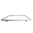 Einbaurahmen für 30x30 LED Panel | weiß | Click&Connect