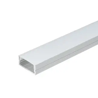 PURPL LED Streifen Profil | 1,5m x 23x10mm | Aufputzmontage | Aluminium