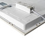 LED Panel | 62x62 | neutralweiß 4000K  | 30W | 140 lm/W / 4200lm | UGR<22 | Back-lit
