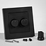 ION INDUSTRIES ION DUO Dimmer Frontplatte Matt Anthrazit