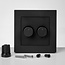 ION INDUSTRIES ION DUO Dimmer Frontplatte Matt Anthrazit