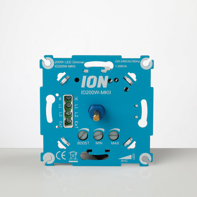 ION INDUSTRIES LED Dimmer Einbau | 0.3-200 Watt