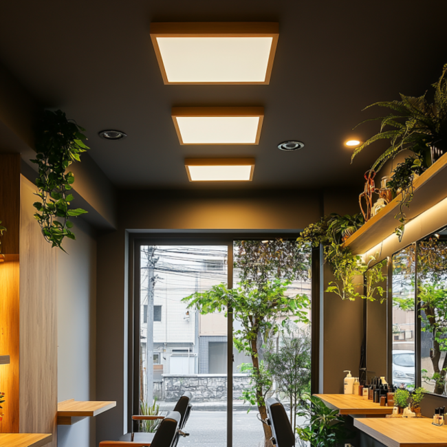 LED Panel | 30x30 | warmweiß 3000K  | 18W | 100 lm/W / 1800lm | UGR<22 | flimmerfrei | Edge-lit