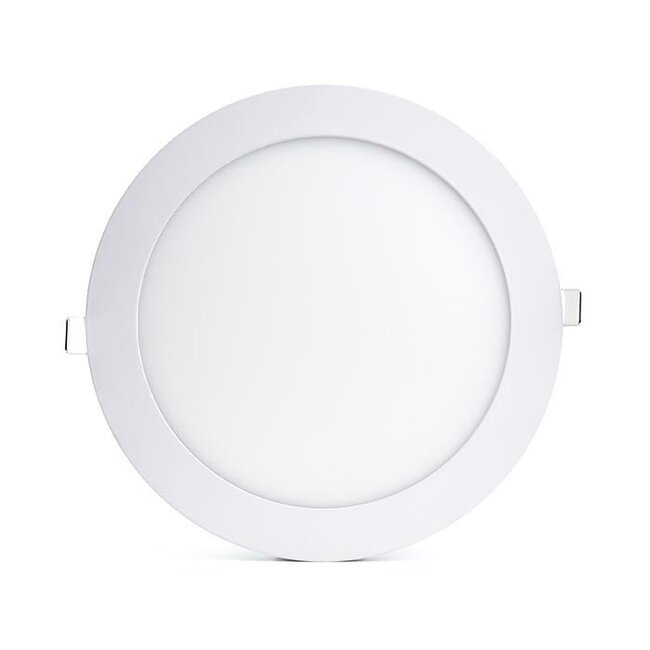 PURPL LED Einbaustrahler | 18W | Ø225mm | Kaltweiß 6000K | IP40 | Rund | Weiß