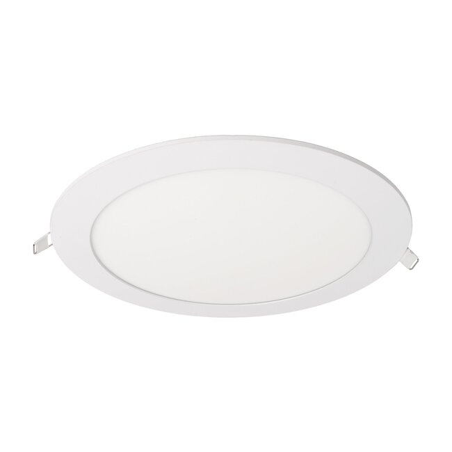 PURPL LED Einbaustrahler | 18W | Ø225mm | Warmweiß 3000K | IP40 | Rund | Weiß