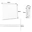 PURPL LED Panel | 62x62 | neutralweiß 4000K | 33W | 100 lm/W / 3300lm | UGR<22 | flimmerfrei | Edge-lit