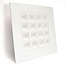 LED Panel | 60x60 | neutralweiß 4000K  | 36W | 110 lm/W / 3960lm | UGR<16 | Raster & Prismenoptik