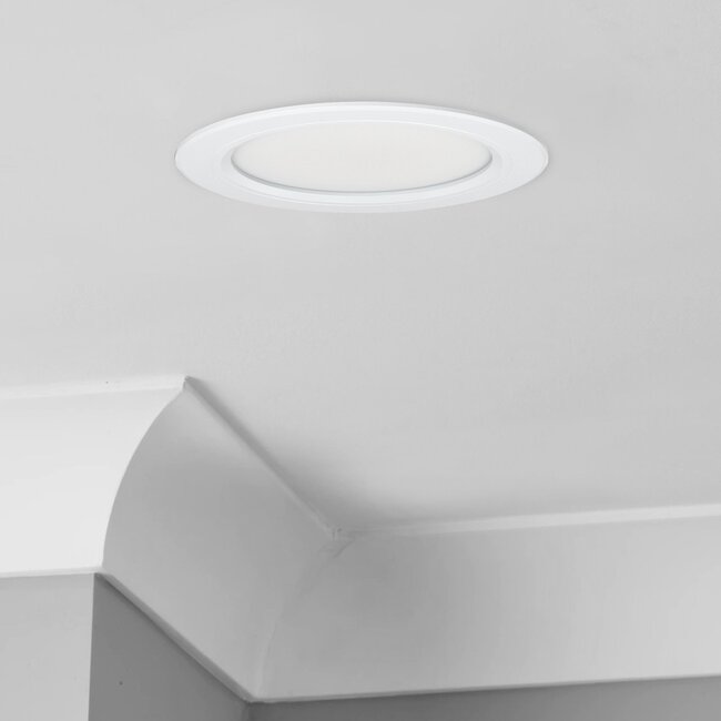 LED Einbaustrahler - ø180mm - RGB+CCT - 12W - Rund - Weiß - Zigbee 3.0 - FUT066