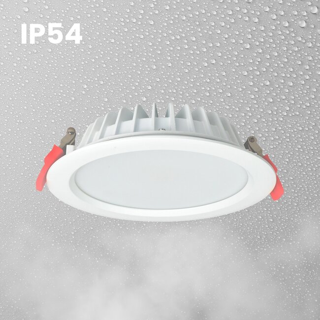 LED Einbaustrahler - 15W - ø190mm - RGB+CCT -  IP54 - Rund - FUT069