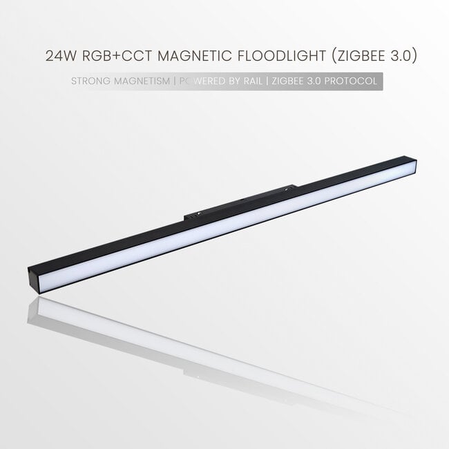 MiBoxer/Mi-Light 48V Magnetische Linien Leuchte 60cm | CCT | 24W | 1380 lm | Zigbee 3.0 | Dimmbar | IP44