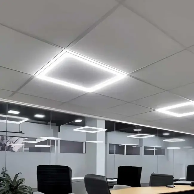 LED Panel Linear Hollow | 62x62 | 36W | CCT 3-in-1 | UGR<23