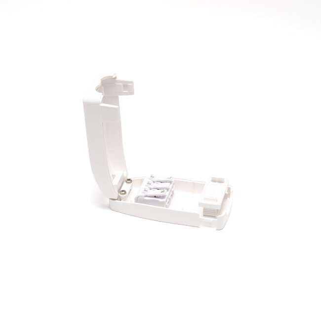 PURPL Abzweigdose mit Lüsterklemme | 3-adrig | IP20 | 90x41x27 mm | Weiß