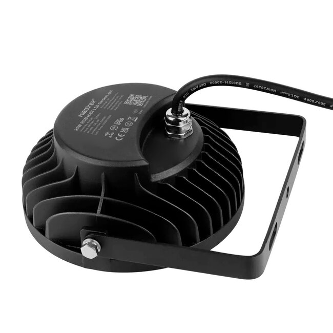 Smarte 2,4Ghz LED Gartenlampe | 25W | RGB+CCT | wetterfest - IP65 | schwarz | Mixboxer FUTC05
