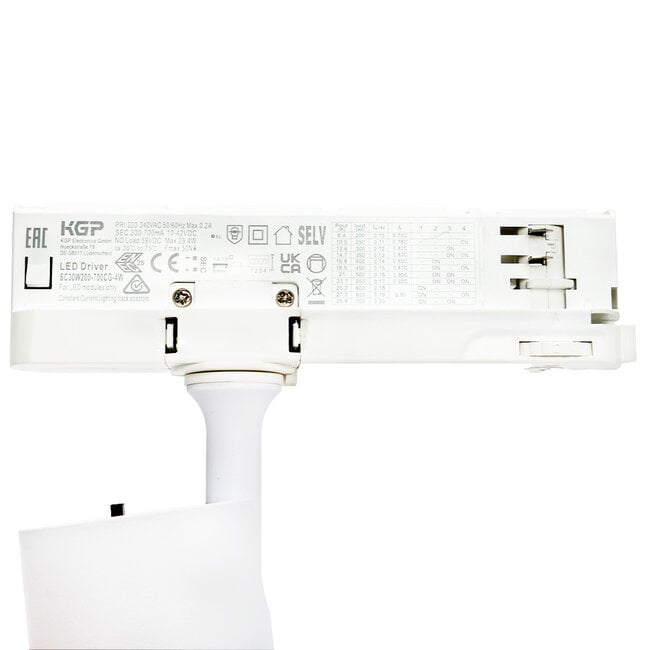 ONSSI LED Deckenplatte 20W – 2000 Lumen, Kaltweiß 6000K, Ø22 Cm, Ultraflach – 10er Pack Für Einbauleuchten