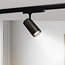 PURPL LED Schienenspot | 3 Phasen | 30W | 2800lm | 3CCT (3000K/4000K/6000K) | Ø75x151mm | Schwarz