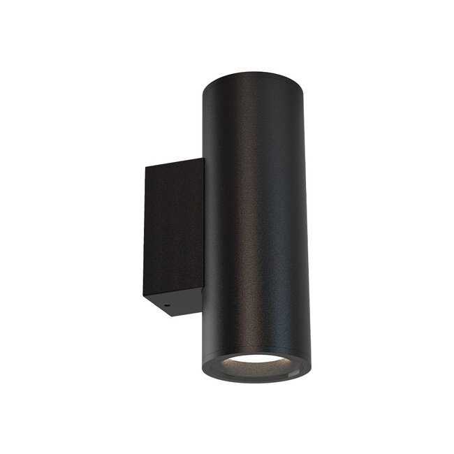 PURPL LED Wandleuchte | schwarz | 2-flammig | Up Side Down | Aluminium | Innen & Außen IP44