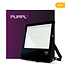 PURPL LED Flutlicht 100W | neutralweiß 4000K | IP66 | IK08 | inkl. Halterbügel | Schwarz
