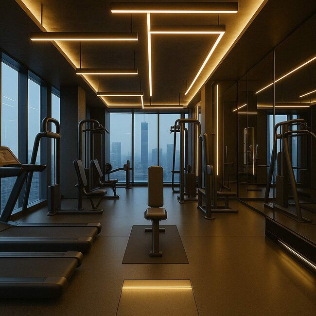 LED-Linearleuchte | L-Form | 10W | 3CCT (3000K | 4000K | 5700K) | dimmbar | schwarz