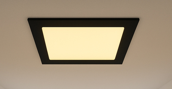 Quadratische LED Deckenstrahler