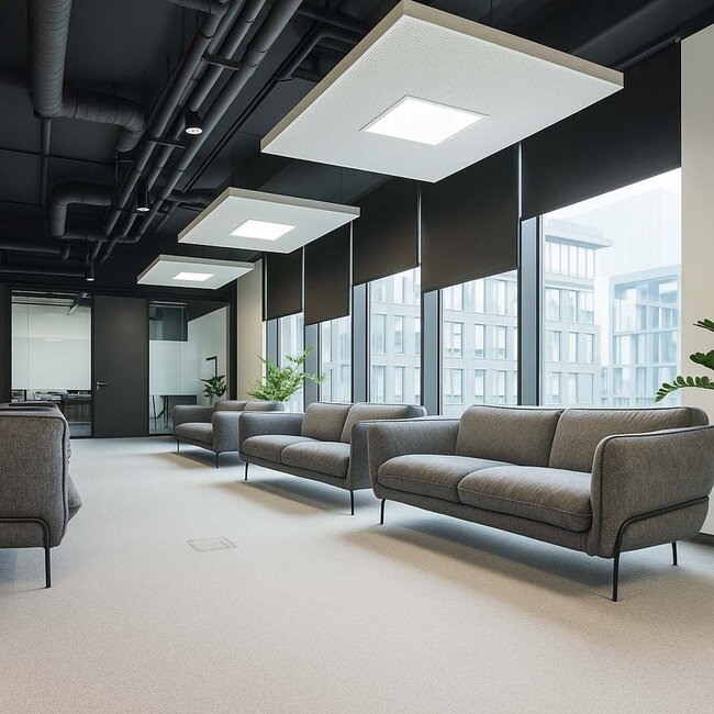 LED Panel | 62x62 | neutralweiß 4000K | 25W | 160 lm/W / 4000lm | UGR<22 | Back-lit