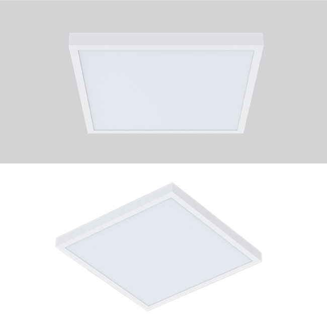 LED Panel mit Aufbaurahmen | 62x62 | neutralweiß 4000K | 36W | 120 lm/W / 4000lm | UGR22 | Back-lit