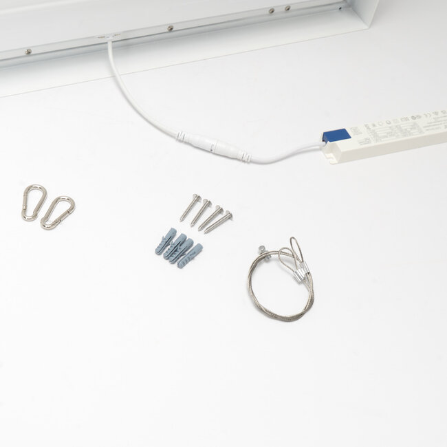 PURPL LED Panel mit Aufbaurahmen | 60x60 | neutralweiß 4000K | 36W | 120 lm/W / 4000lm | UGR22 | Back-lit