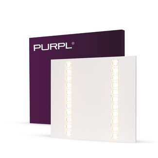 PURPL LED Panel | 60x60 | neutralweiß 4000K  | 30W | 120 lm/W / 3600lm | UGR<19 | Raster & Prismenoptik