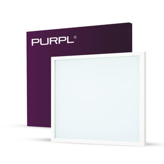 PURPL LED Panel | 62x62 | kaltweiß 6000K | 25W | 125 lm/W / 3125lm | UGR<19