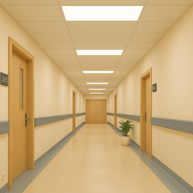 LED Panel | 30x60 | warmweiß 3000K | 100 lm/W / 2000 lm | 100 lm/W | UGR<22 | flimmerfrei | Edge-lit