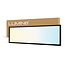 Lumin8 LED Panel | 120x30 | CCT | 36W | dimmbar | 100 lm/W / 3900lm | UGR<22 | Back-lit | Schwarz