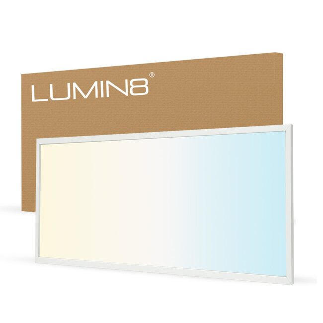 Lumin8 LED Panel | 120x60 | CCT | 60W | dimmbar | 100 lm/W | 6000lm | UGR<22 | Back-lit