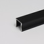 LED-Streifen Profil Schwarz 1,5m | 17,5x15mm | Aufputzmontage