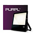 PURPL LED Flutlicht 100W | neutralweiß 4000K | IP66 | IK08 | inkl. Halterbügel | Schwarz