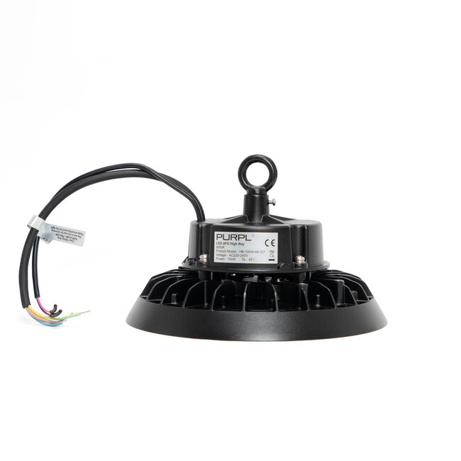 LED Hallenstrahler G7 | 100W | 15.000 lm | 150lm/W | Kaltweiß 6000K | ∠110° | IP65 | IK10 | Dimmbar | Flimmerfrei | Für -40° bis +70°C geeignet