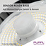 PURPL LED Hallenstrahler G7 | 150W | 22.500 lm | 150lm/W | Kaltweiß 6000K | IP65 | IK10 | Dimmbar | Flimmerfrei | Für -40° bis +70°C geeignet
