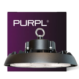 PURPL LED Hallenstrahler | 240W | 36.000 lm | 150lm/W | kaltweiß 6000K | IP65 | IK10 | Dimmbar | G4 | Flimmerfrei