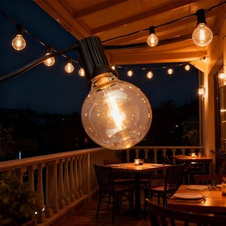 PURPL LED Lichterkette 5m | 2700K warmweiß | 24V + EU-Stecker | IP44 - perfekt für Innen & Außen PURPL LED Lichterkette 5m | 2700K warmweiß | 24V + EU-Stecker | IP44 - perfekt für Innen & Außen