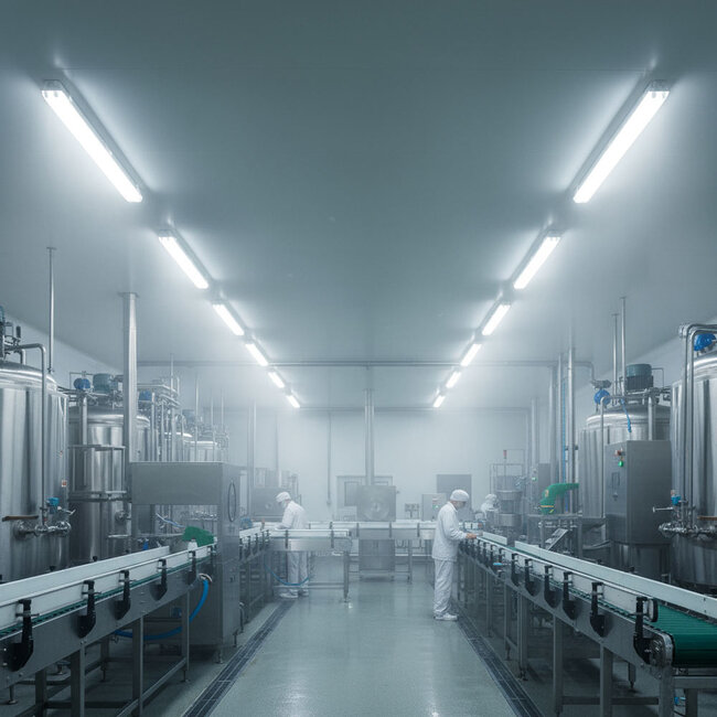 LED Feuchtraumleuchte | 130 cm | 30W / 3150 lm | 4000 K Neutralweiß (840) | IP65 | IK06 | Flimmerfrei