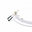 LED Einbaustrahler | 3W | Ø90 mm | 3000K Warmweiß | IP20 | Rund | Weiß