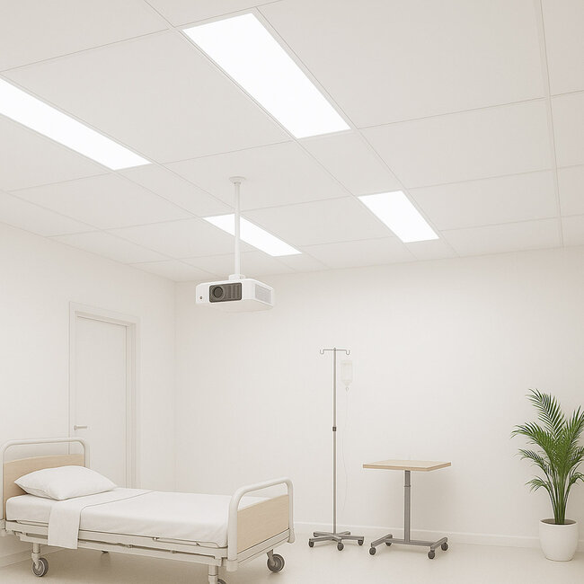 Lumin8 LED Panel | 120x30 | neutralweiß 4000K | 20W | 170 lm/W / 3400 lm | UGR22 | dimmbar | flimmerfrei | Backlit